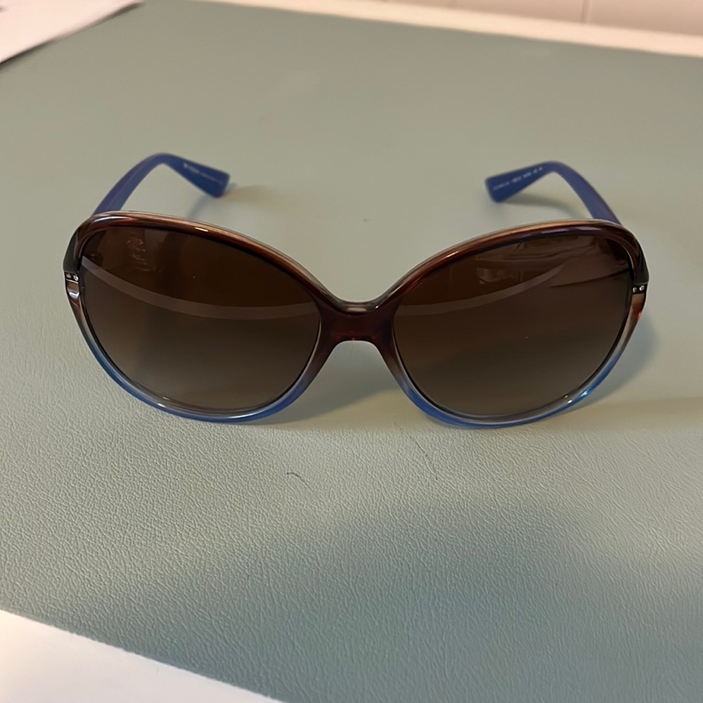 Like new Vogue sunglasses. Brown to blue ombre